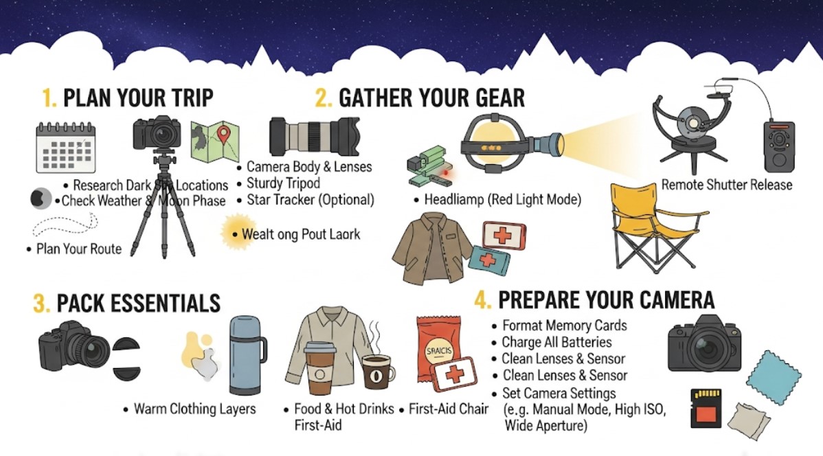How to Prepare for Your Astrophotography Journey