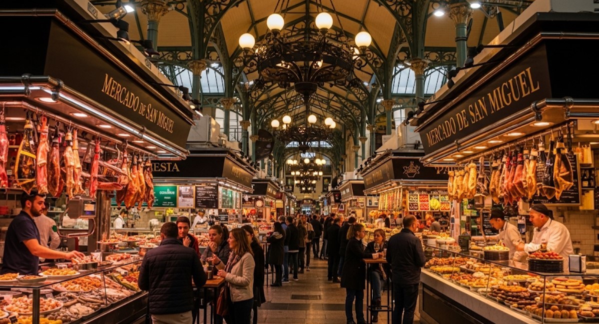 Mercado de San Miguel, Madrid, Spain