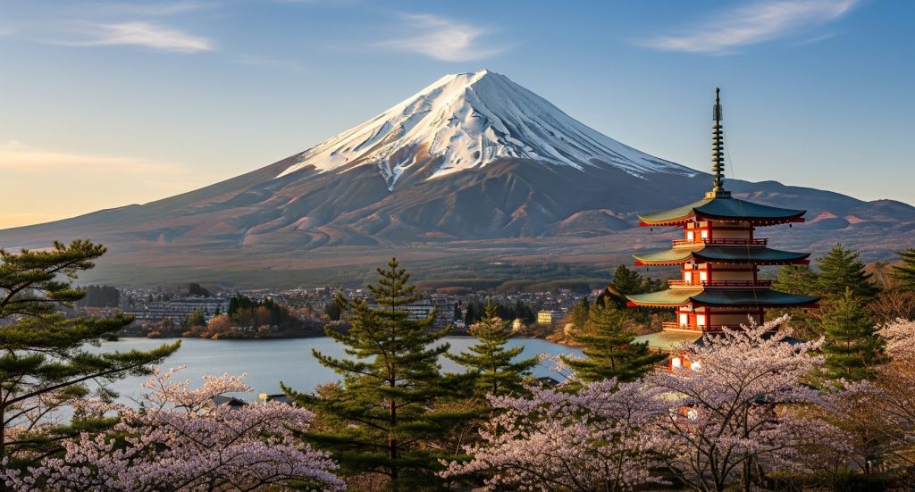 Mount Fuji, Honshu, Japan