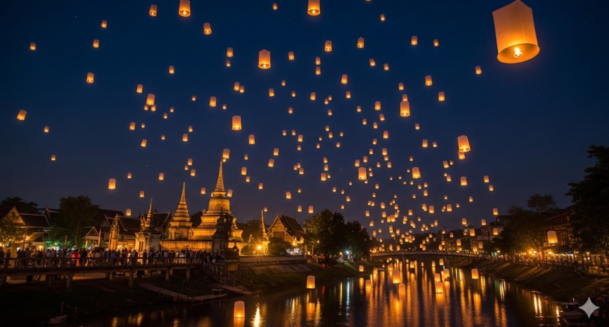 Yi Peng Lantern Festival (Thailand)