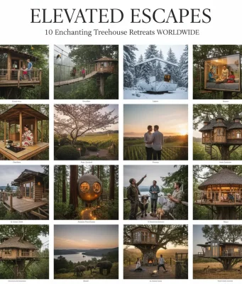 Elevated Escapes : Ultimate Guide to Luxury Treehouse Retreats Elevated Escapes