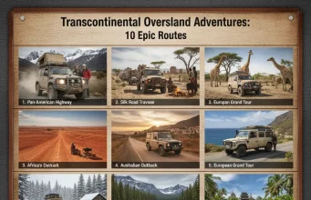 Transcontinental Overland Adventures: 10 Epic Routes