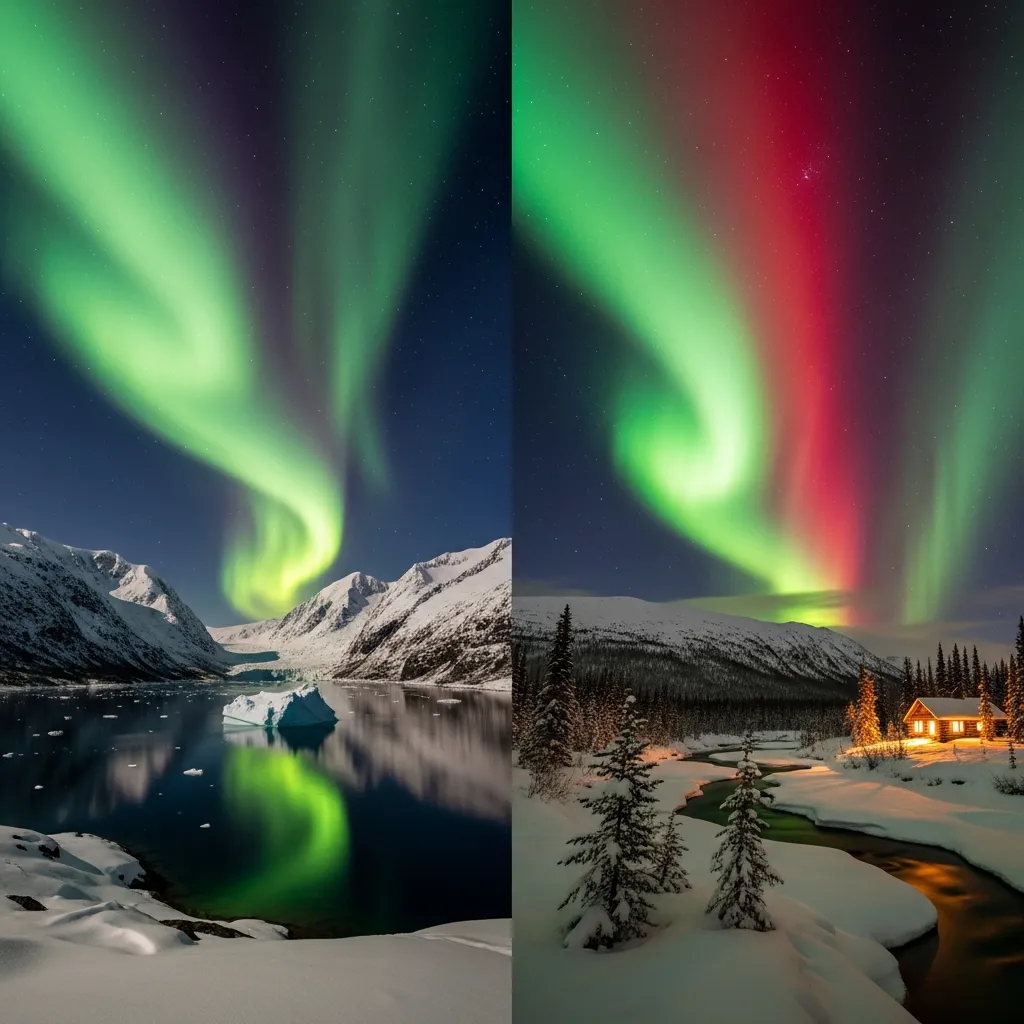 Greenland and Alaska’s Aurora Arenas