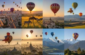 Soaring Heights: 10 Epic Hot Air Balloon Rides Worldwide Air Balloon Rides Worldwide