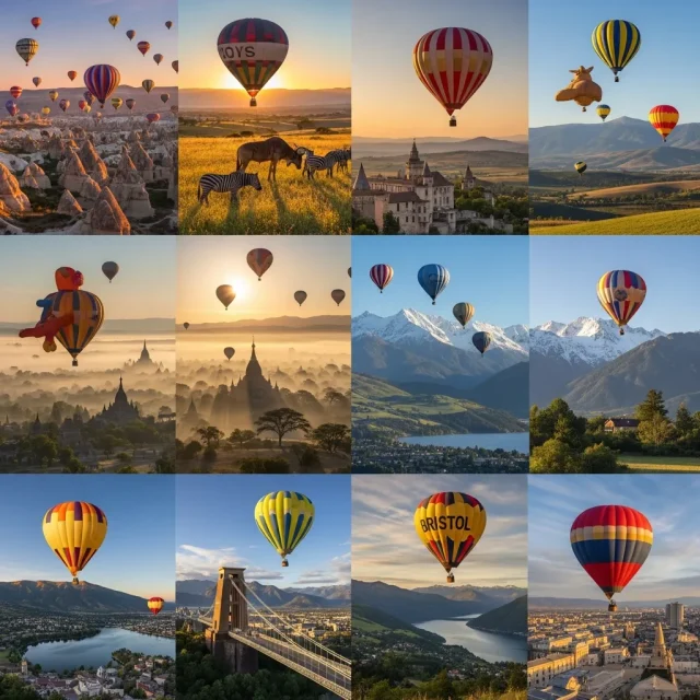 Air Balloon Rides Worldwide