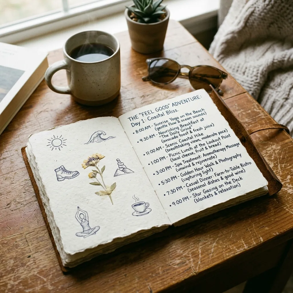 A sample itinerary that actually feels good