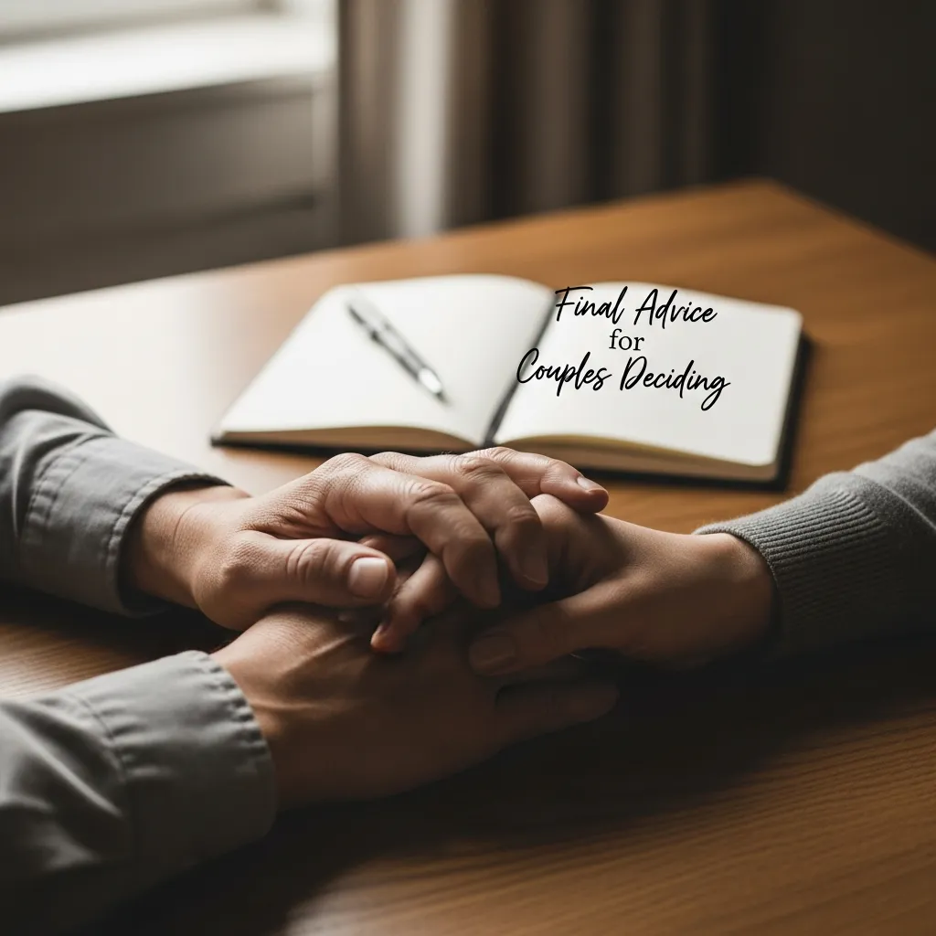 Final Advice for Couples Deciding