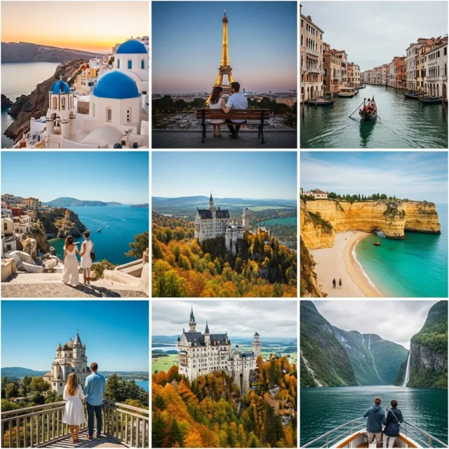 Honeymoon Destinations in Europe