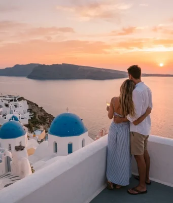 Santorini Travel Guide for Couples: Romantic Villages, Sunsets & Travel Tips Santorini Travel Guide for Couples