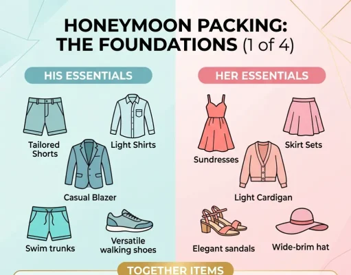 Honeymoon Packing List for Couples: The Complete Guide Honeymoon Packing List for Couples The Complete Guide